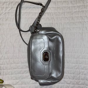 grey coach purse vintage